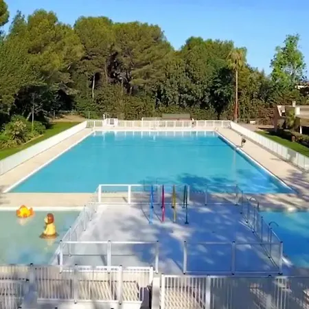 T2 - 3min Pieds - Clim - Piscine - Parking Appartement Six-Fours-les-Plages